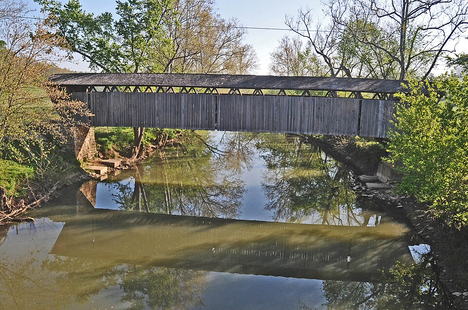 Photograph of Switzer Covered Bridge