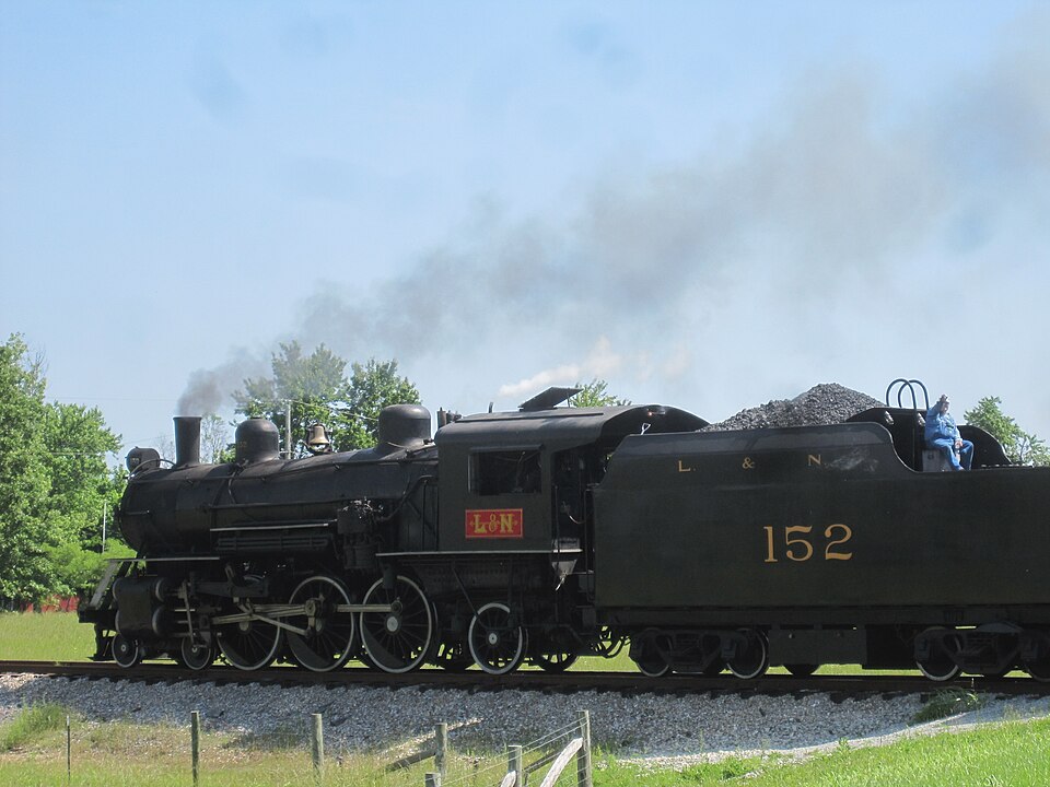 Photograph of Louisville and Nashville Railroad 152