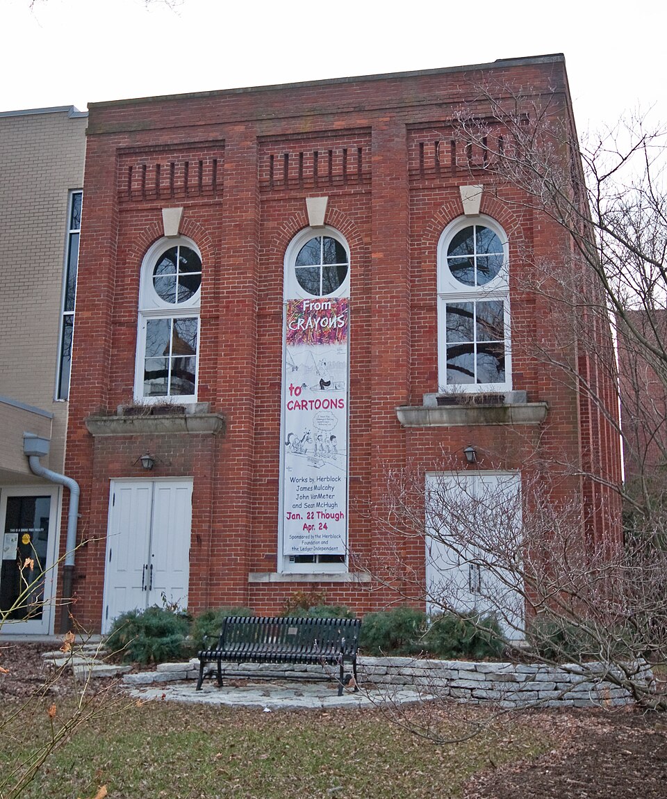 Photograph of Old Library Building