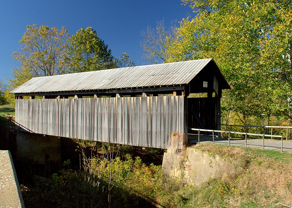 Photograph of Ringos Mill Covered Bridge