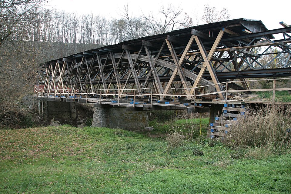 Photograph of Johnson Creek Covered Bridge