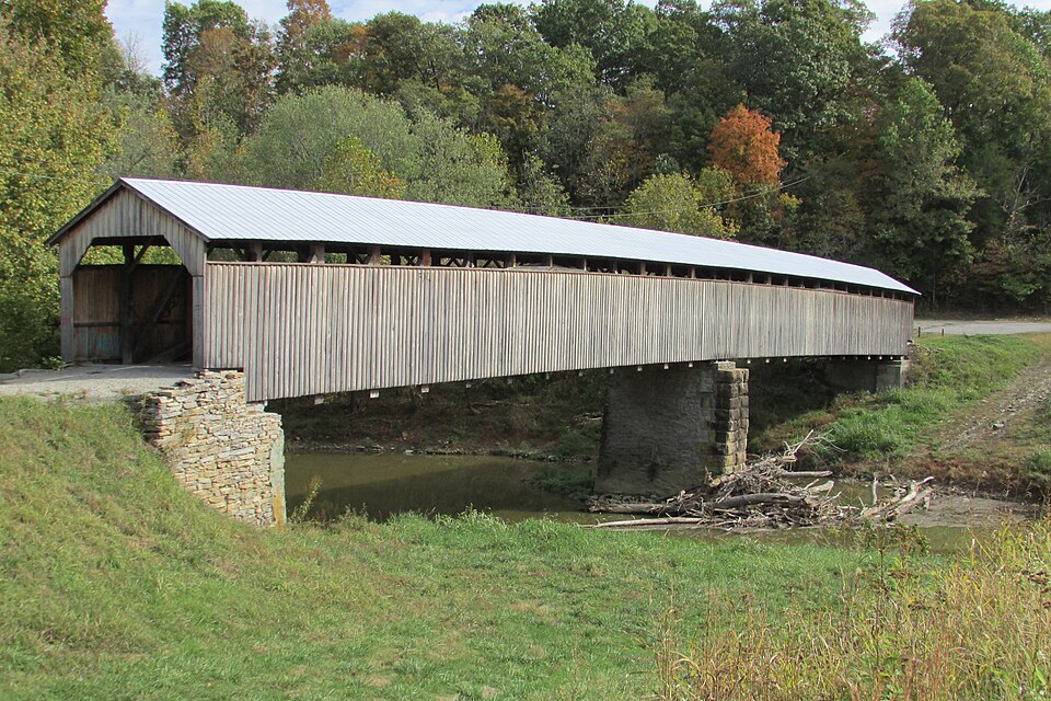 Photograph of Mount Zion Covered Bridge