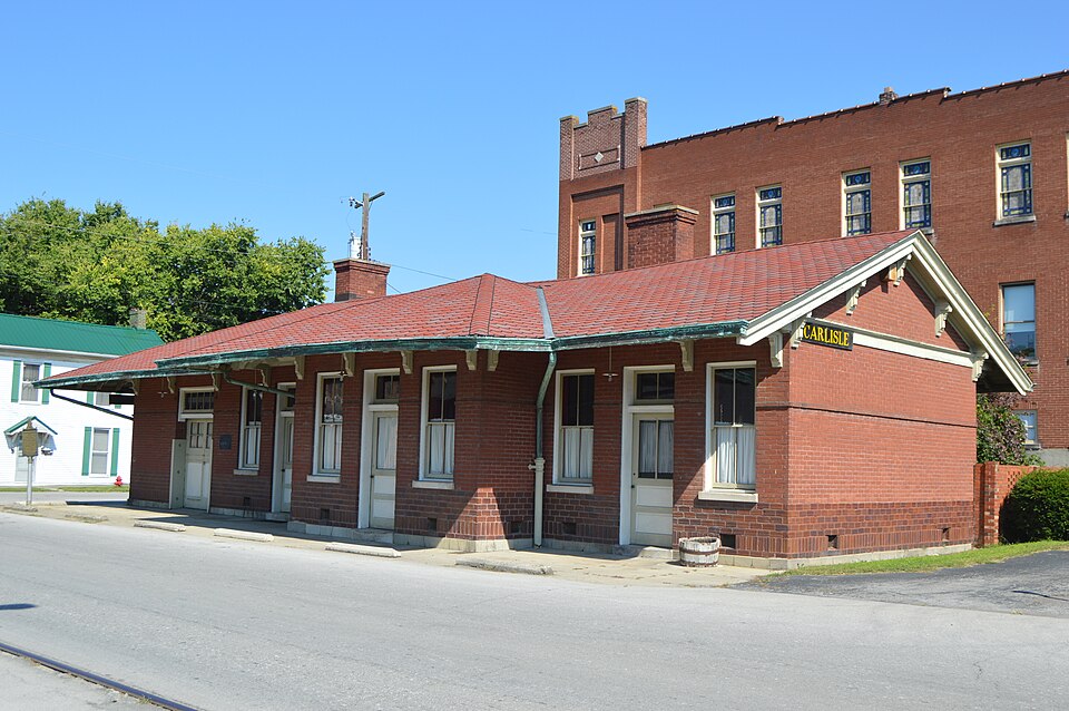 Photograph of Carlisle Louisville and Nashville Passenger Depot