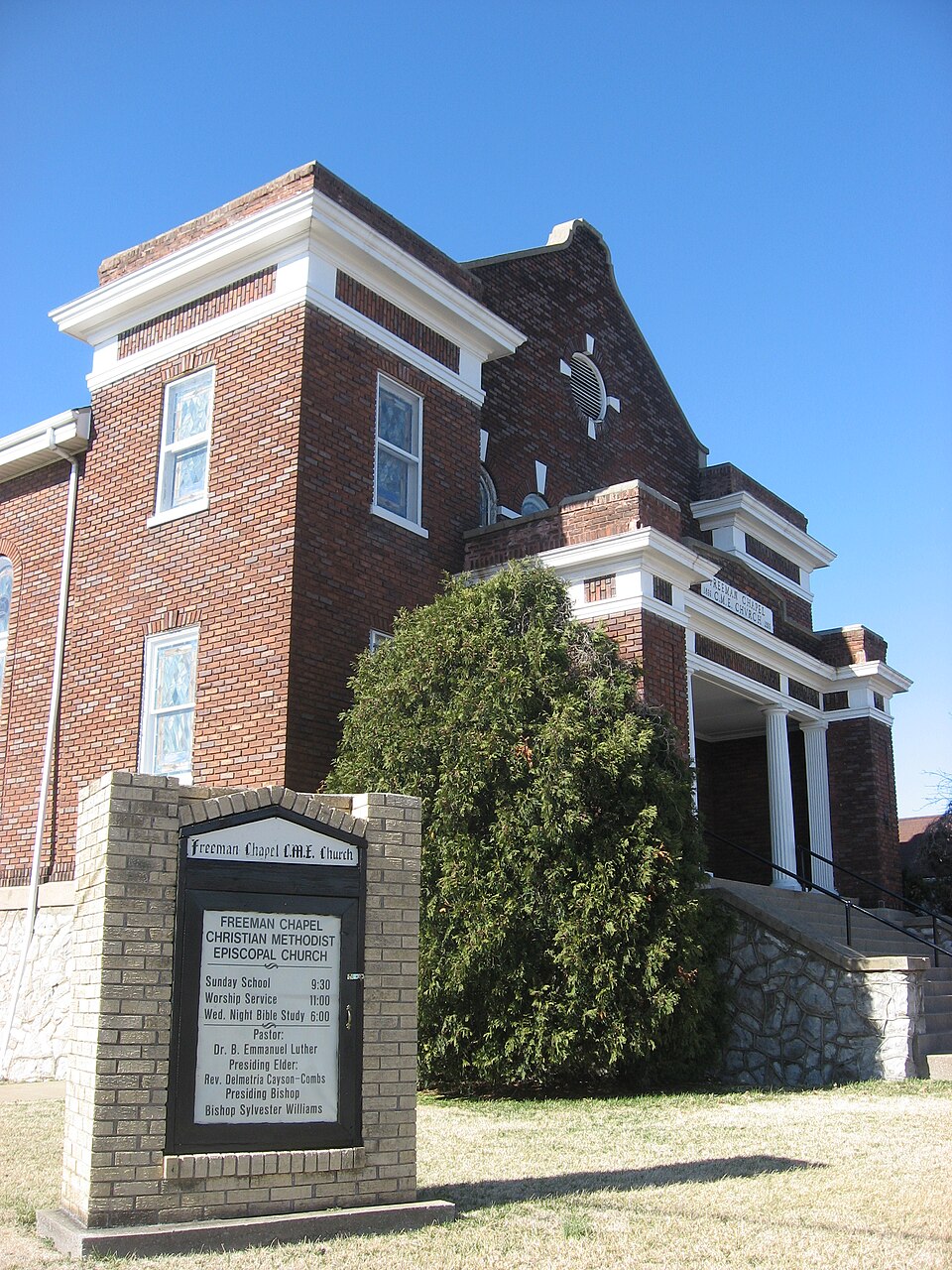Photograph of Freeman Chapel C.M.E. Church