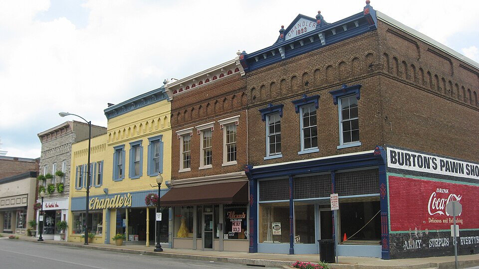 Photograph of Campbellsville Historic Commercial District