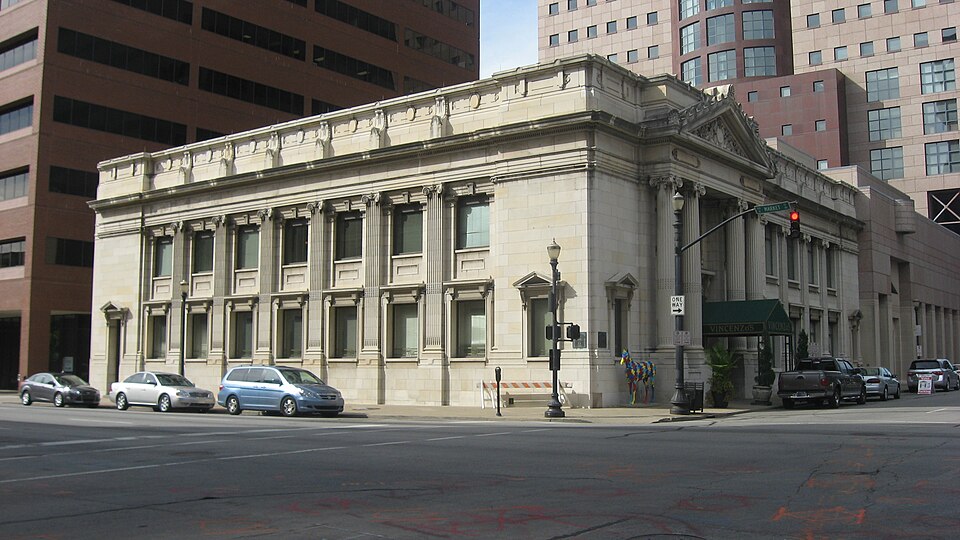Photograph of German Bank Building