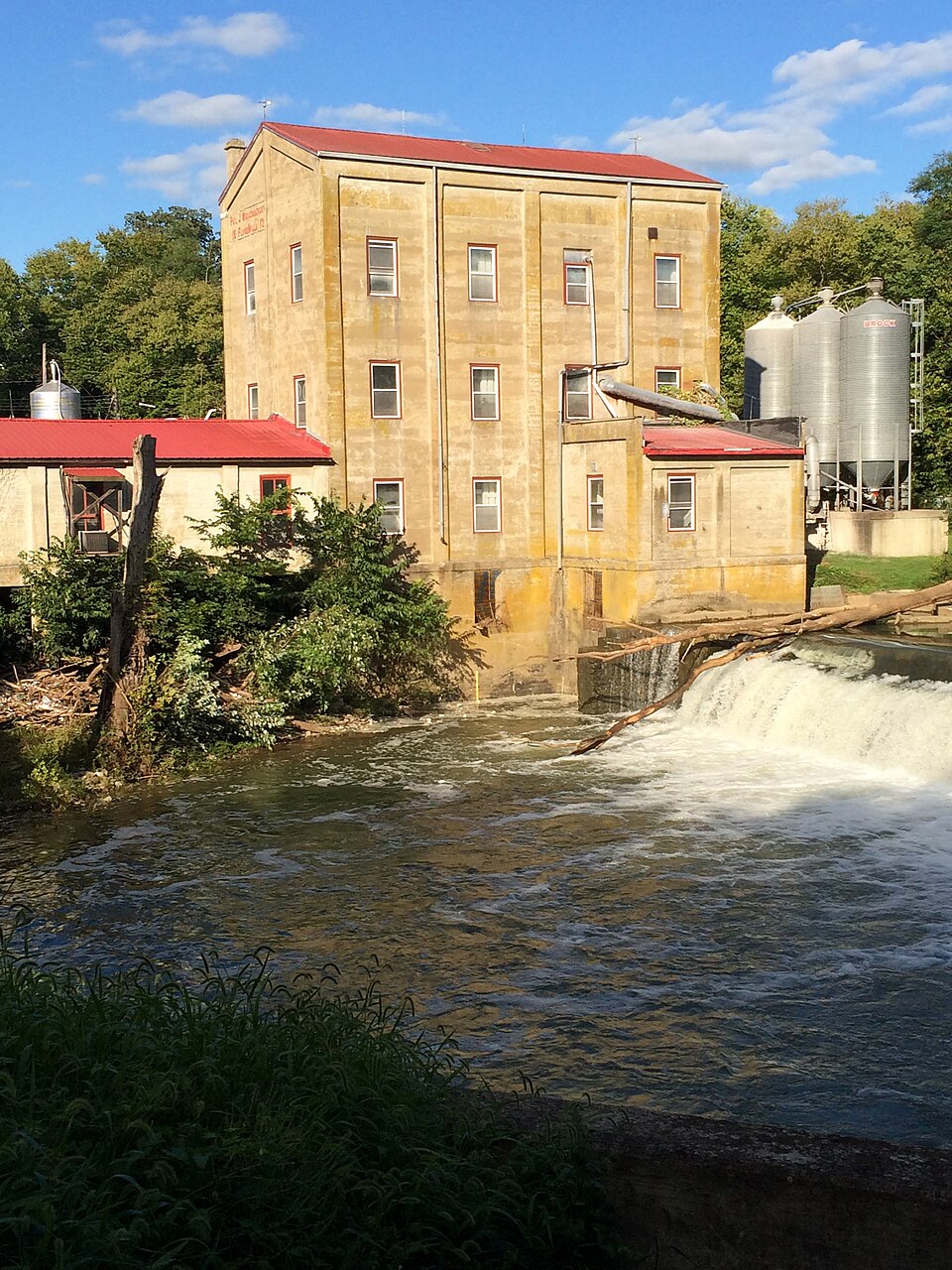 Photograph of Weisenberger Mills and Related Buildings