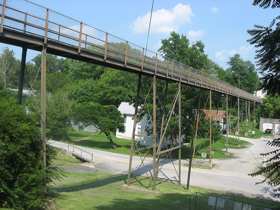 Photograph of Goose Creek Foot Bridge