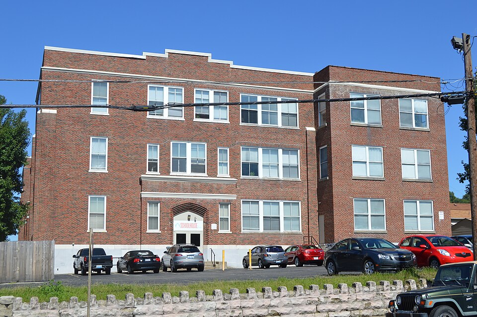 Photograph of Old Dayton High School Building