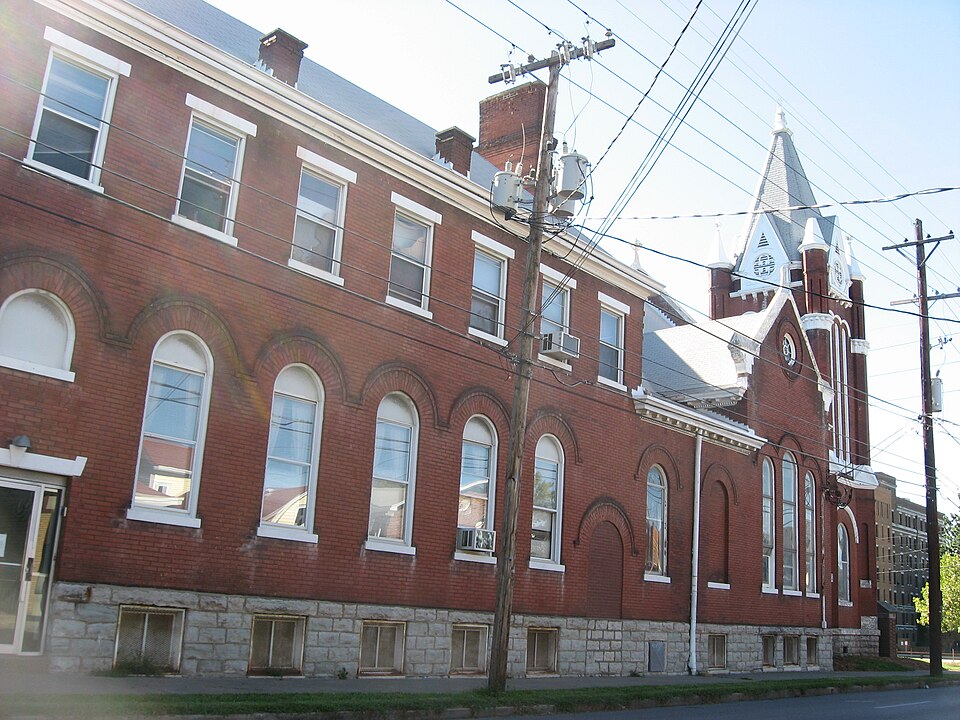 Photograph of German Evangelical Church of Christ Complex