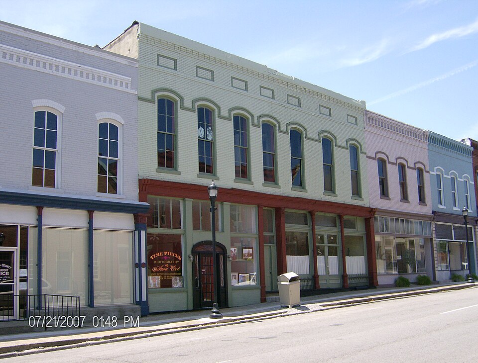 Photograph of Princeton Downtown Commercial District