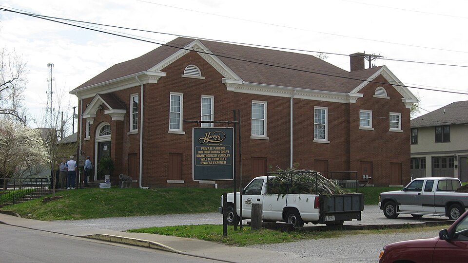 Photograph of Old Madisonville Public Library