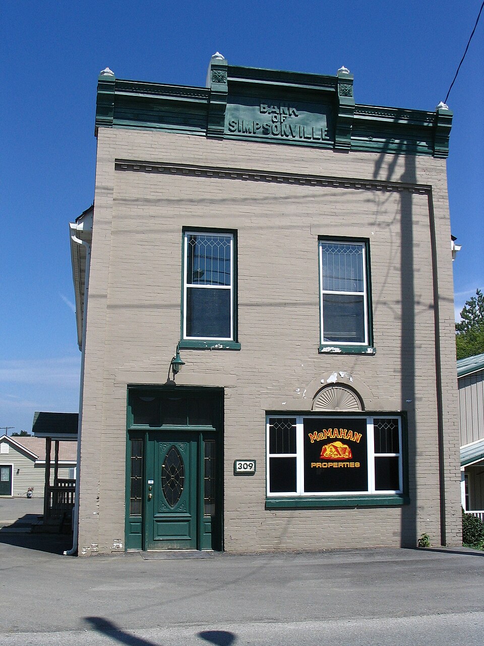 Photograph of Bank of Simpsonville