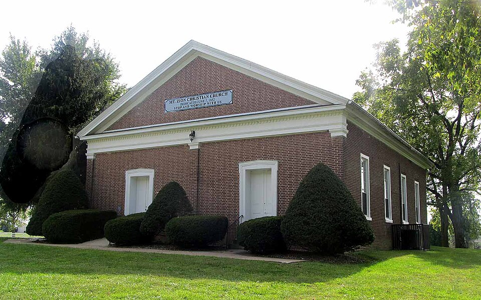Photograph of Mt. Zion Christian Church