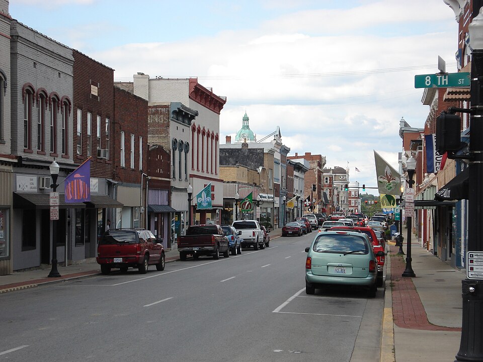 Photograph of Downtown Paris Historic District