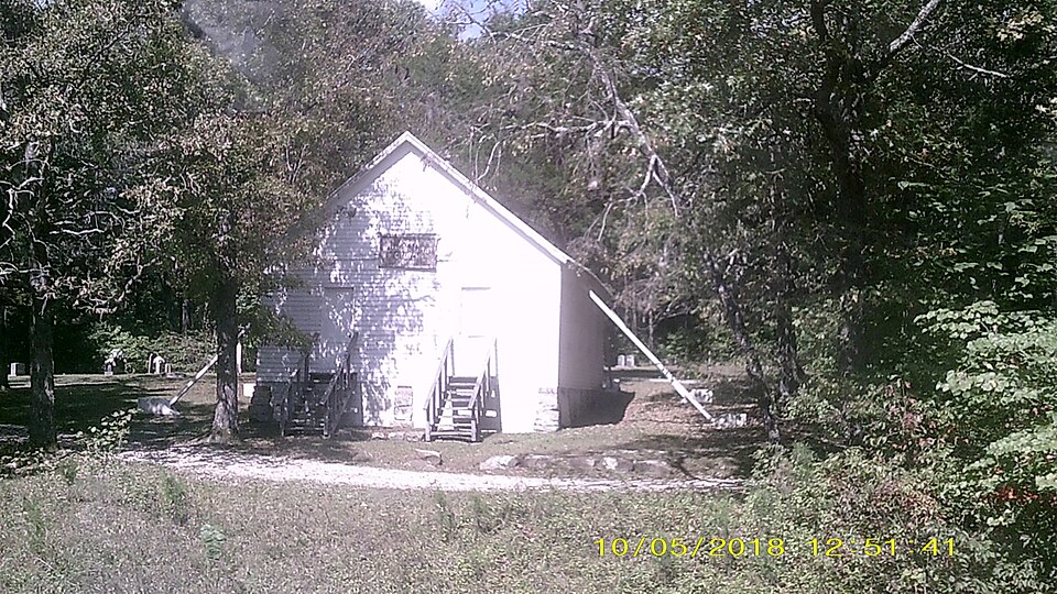 Photograph of Joppa Baptist Church and Cemetery