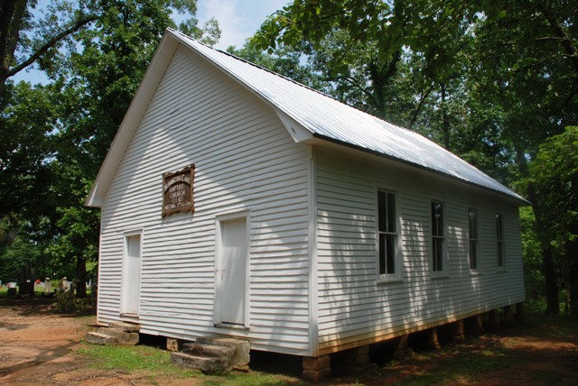 Photograph of Mammoth Cave Baptist Church and Cemetery