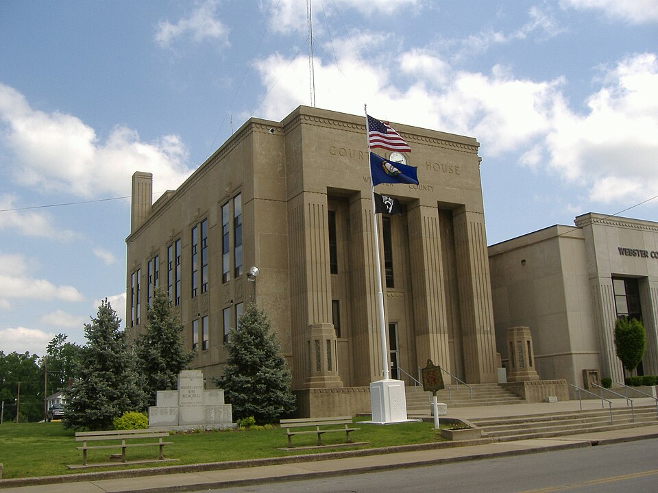 Photograph of Webster County Courthouse