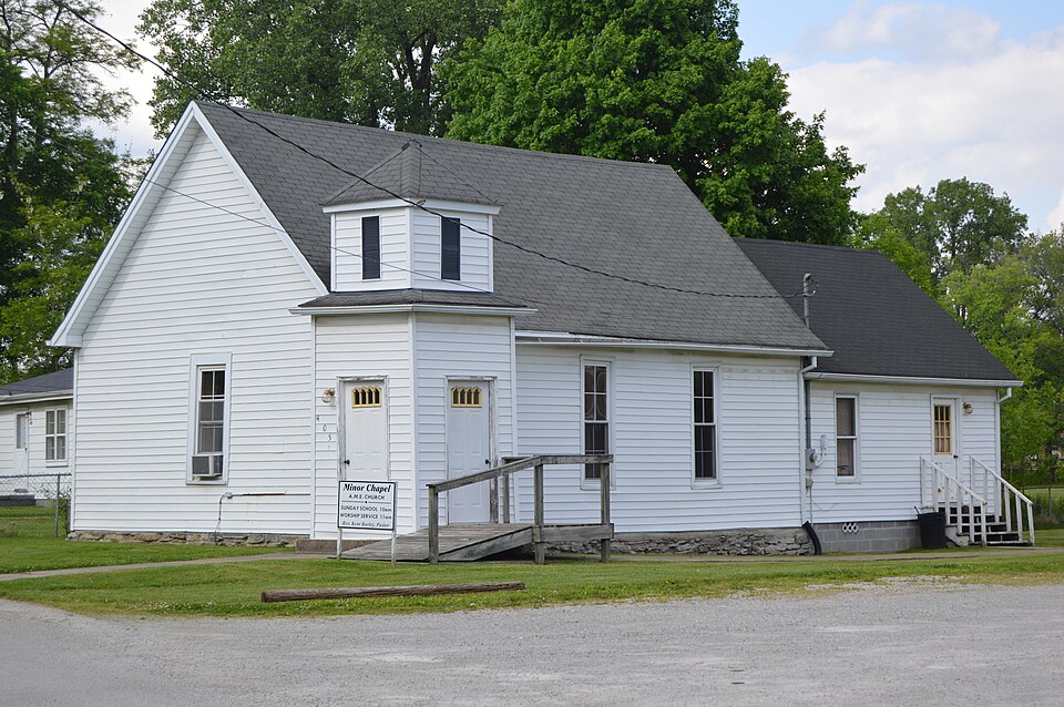 Photograph of Minor Chapel AME Church