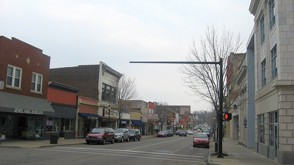 Photograph of Monmouth Street Historic District