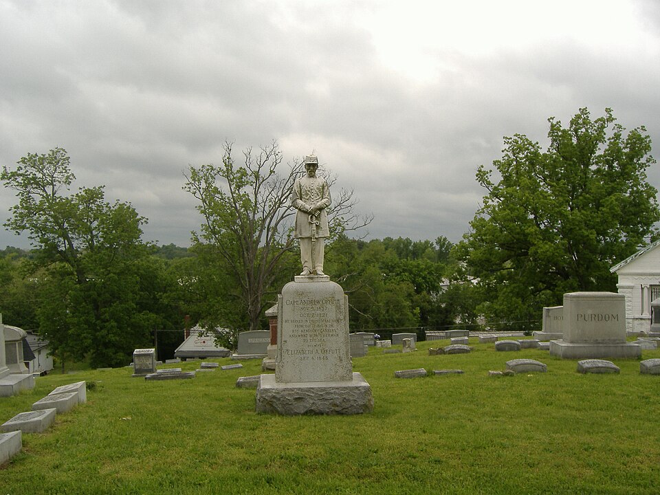 Photograph of Captain Andrew Offutt Monument
