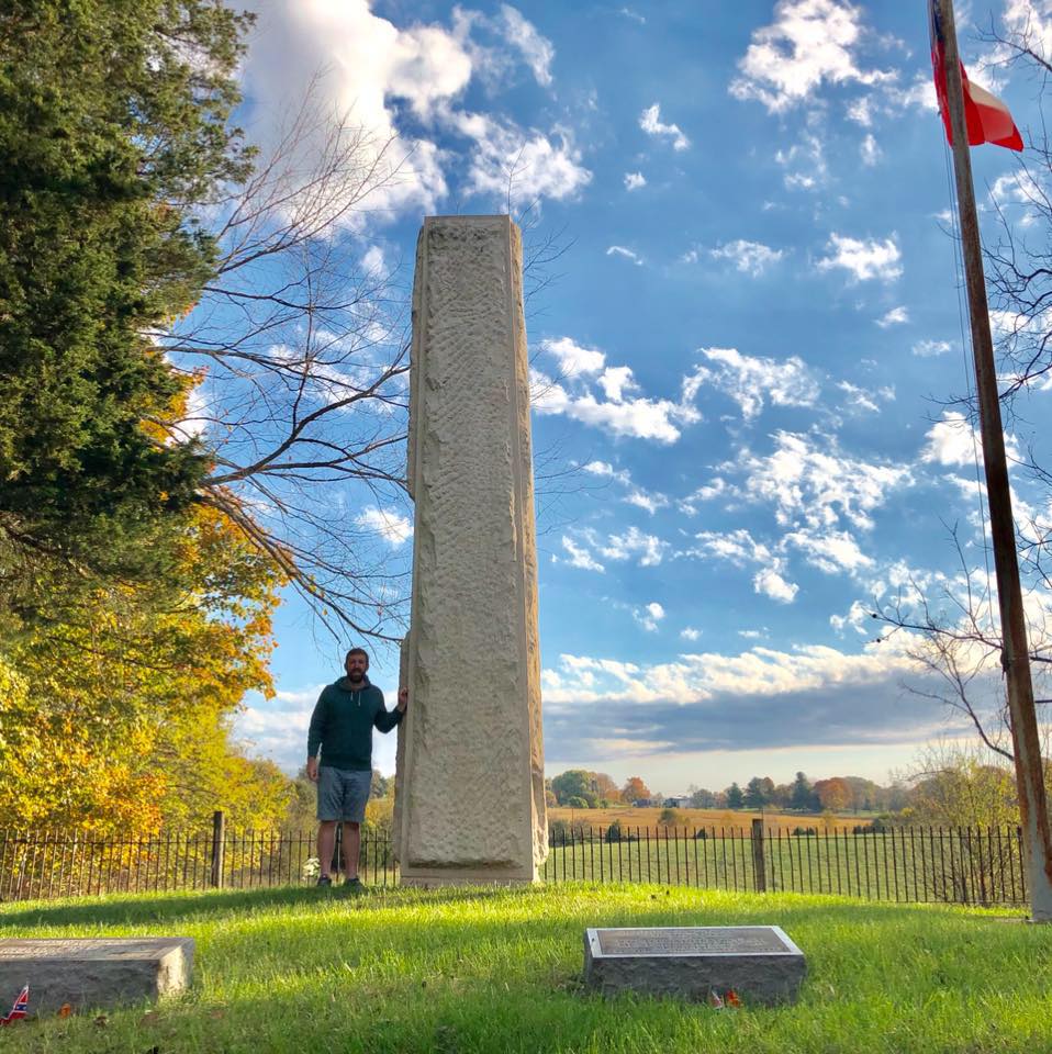 Photograph of Colonel Robert A. Smith Monument