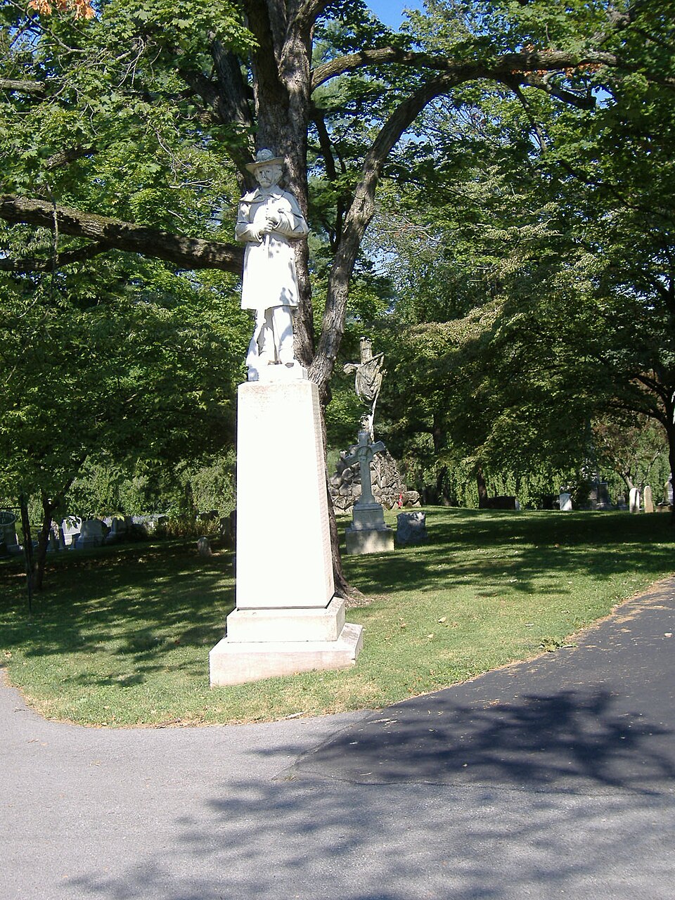 Photograph of Confederate Soldier Monument in Lexington