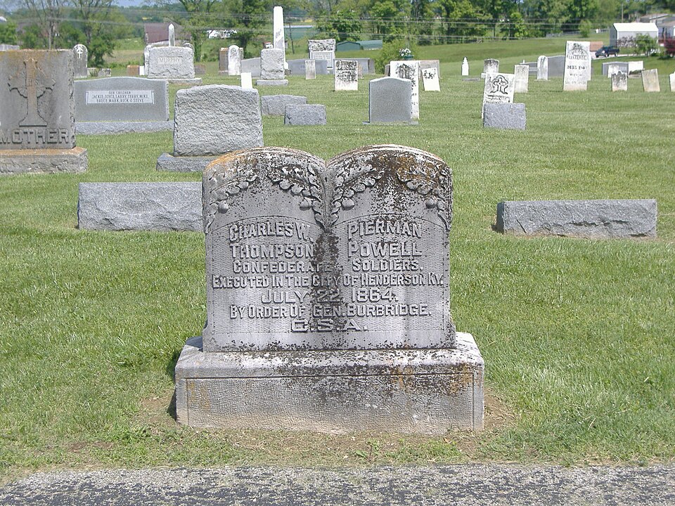 Photograph of Thompson and Powell Martyrs Monument