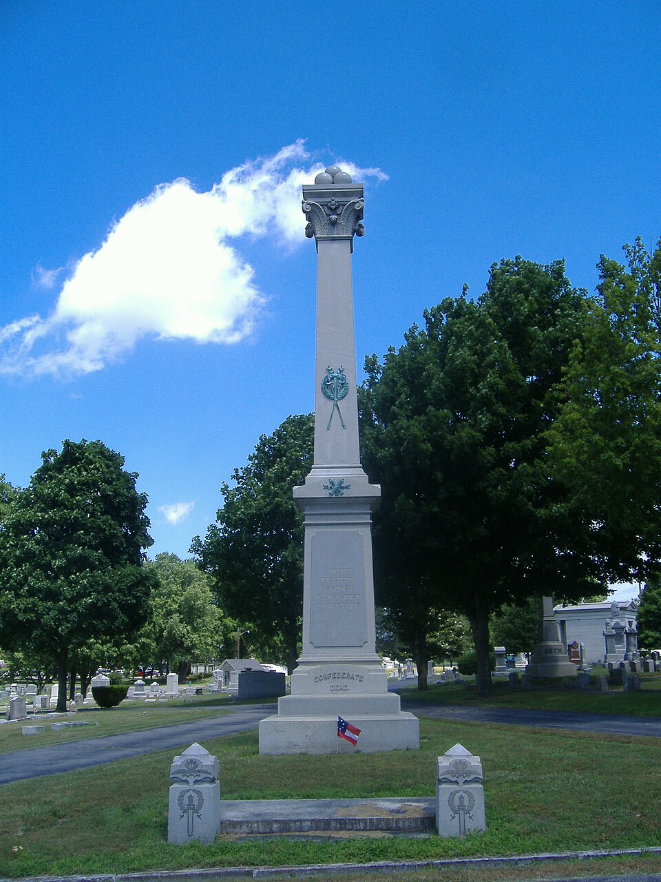 Photograph of Latham Confederate Monument