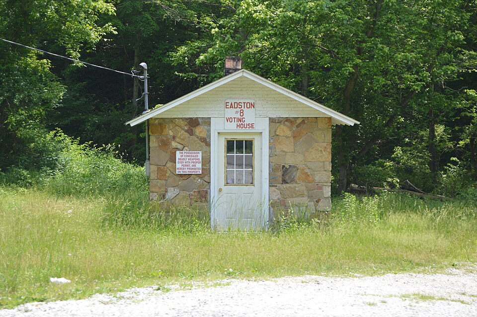Photograph of Haldeman Voting House No. 8