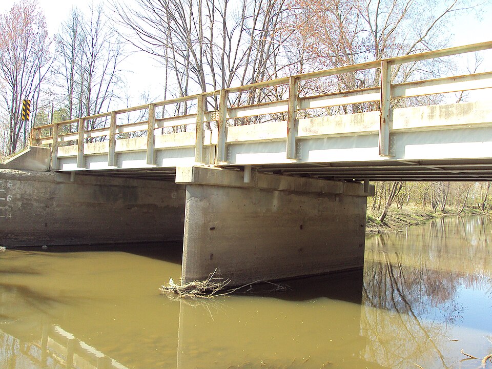 Photograph of Jeddo Road-South Branch Mill Creek Drain Bridge