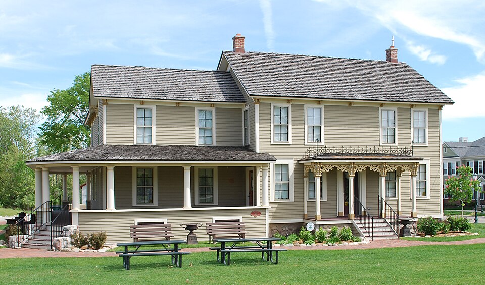 Photograph of Thomas and Maria Blackman Bartlett House
