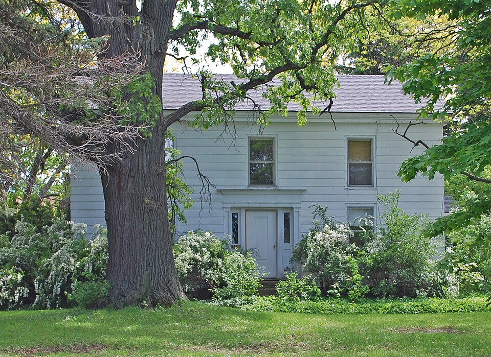 Photograph of Benjamin and Mary Ann Bradford House