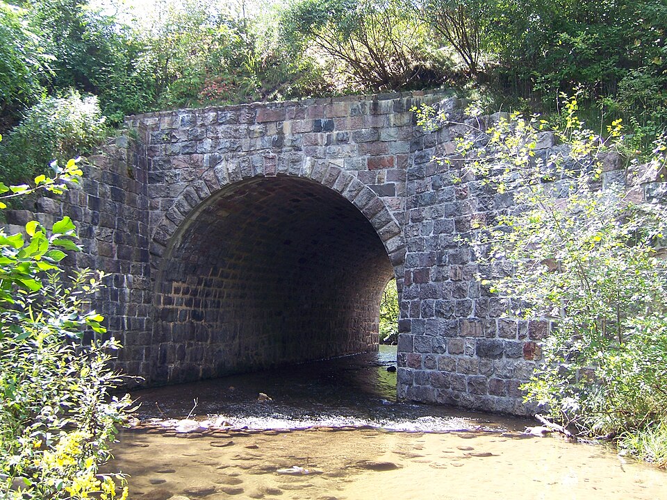Photograph of Porter Hollow Embankment and Culvert