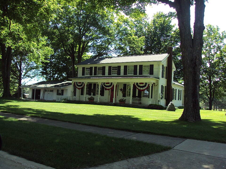 Photograph of Lorenzo Palmer and Ruth Wells House