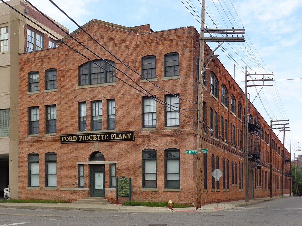 Photograph of Ford Piquette Avenue Plant