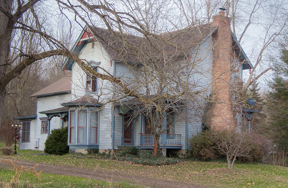 Photograph of Richard and Mary Woodward Gregory House