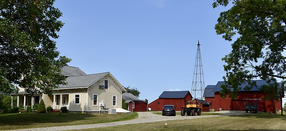 Photograph of James and Anne Atmore Bryant Farmstead