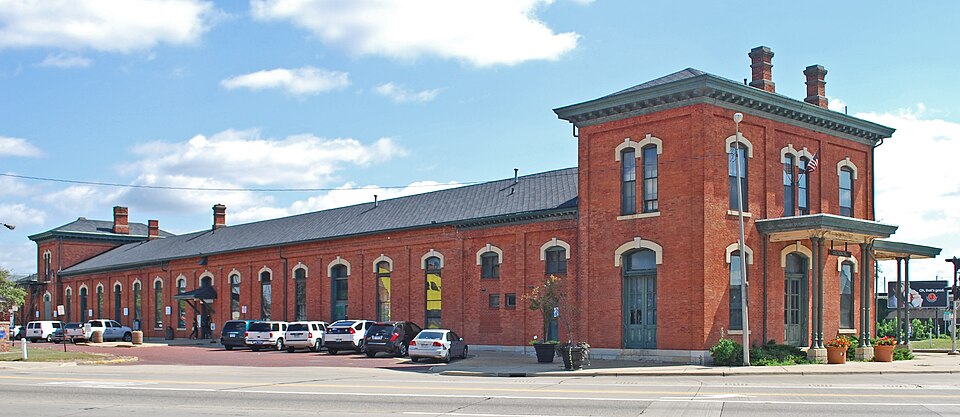 Photograph of Jackson station