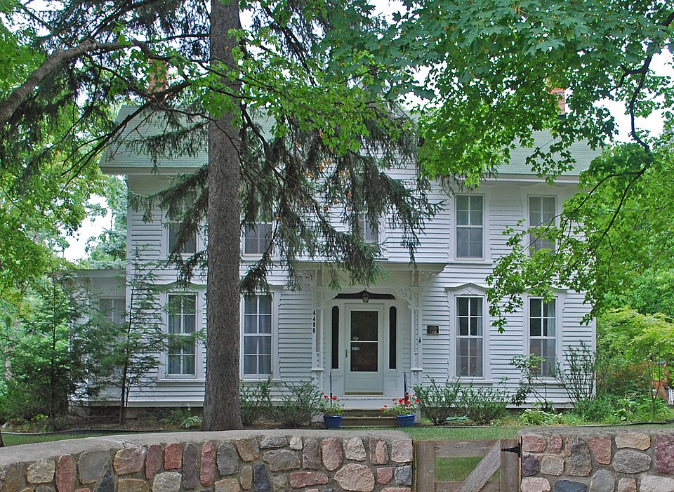 Photograph of Eli and Sidney Teeter Albertson House