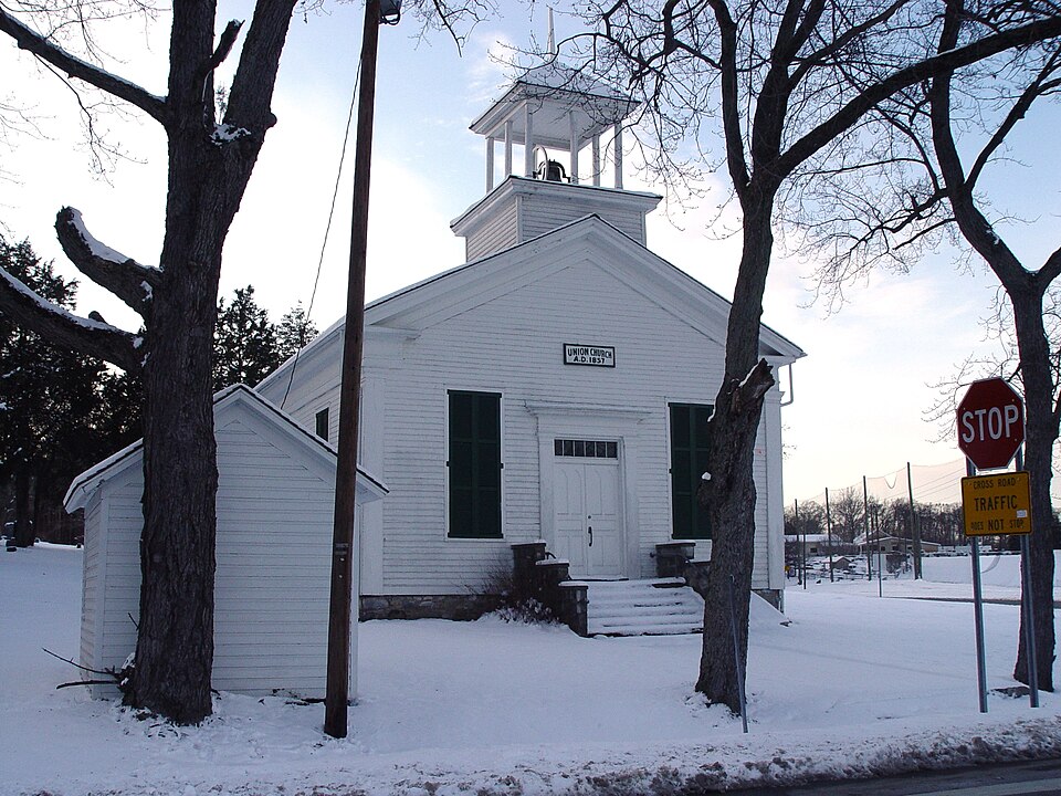 Photograph of South Berrien Center Union Church and Cemetery