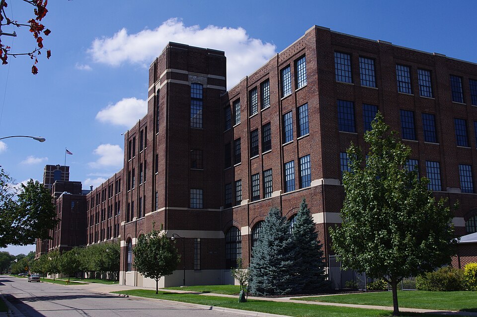 Photograph of American Seating Company Factory Complex