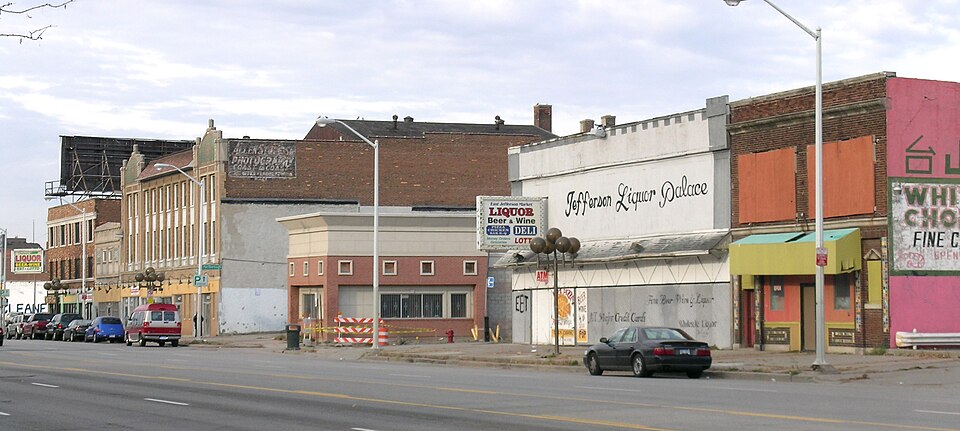 Photograph of Jefferson-Chalmers Historic Business District