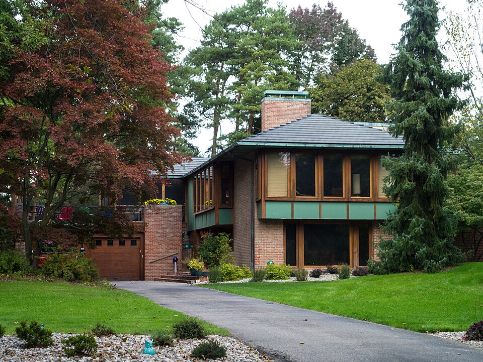Photograph of Calvin A. and Alta Koch Campbell House