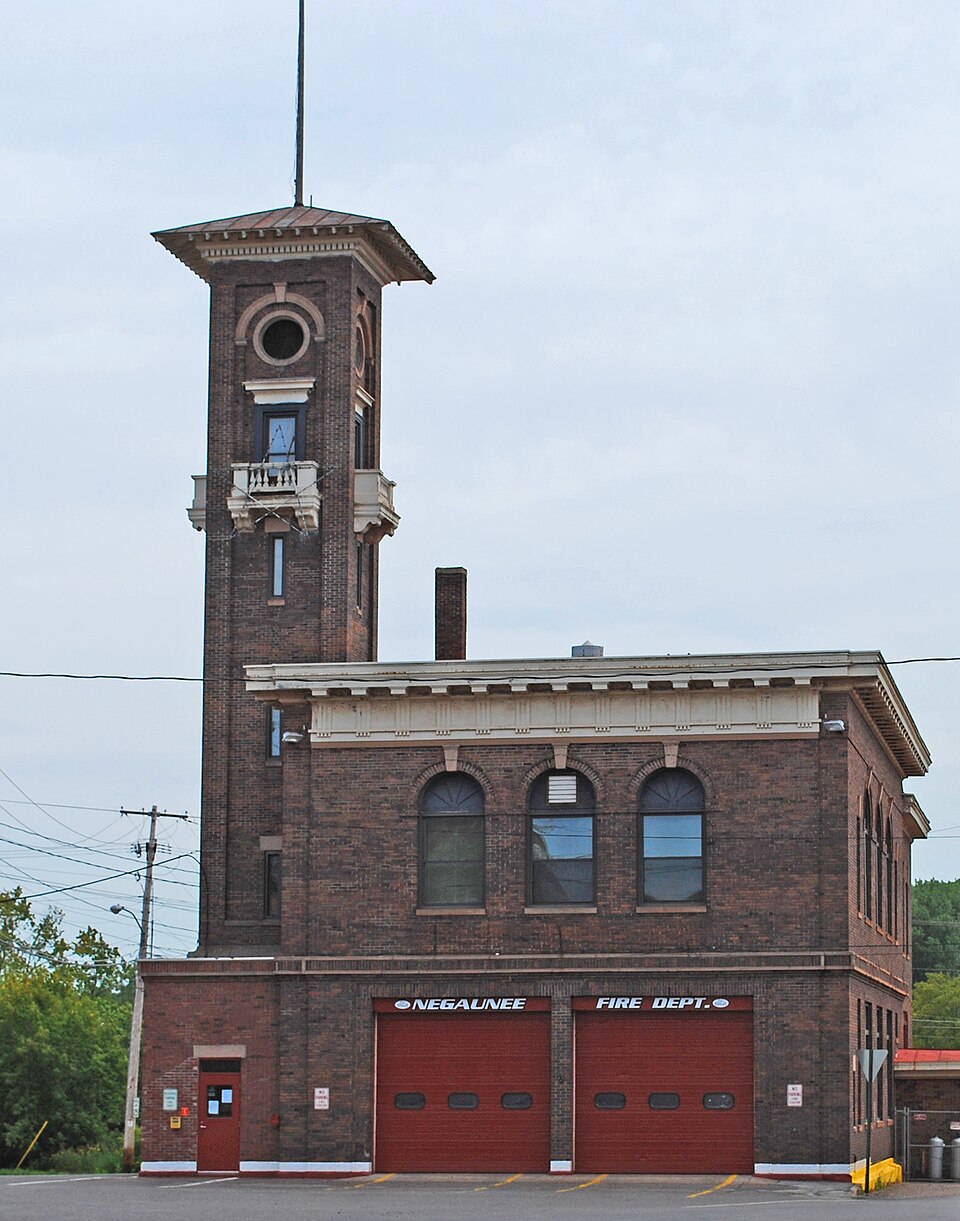 Photograph of Negaunee Fire Station