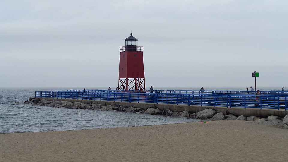 Photograph of Charlevoix South Pier Light Station