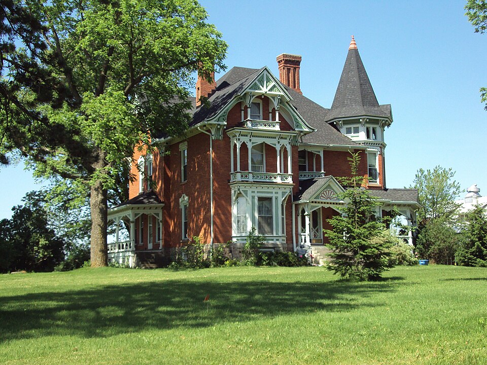 Photograph of George B. Horton and Amanda Bradish Farmstead