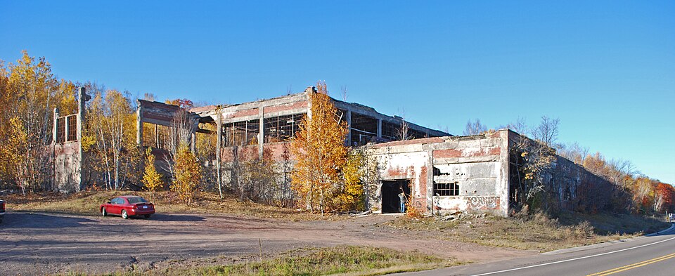 Photograph of Quincy Mining Company Stamp Mills Historic District
