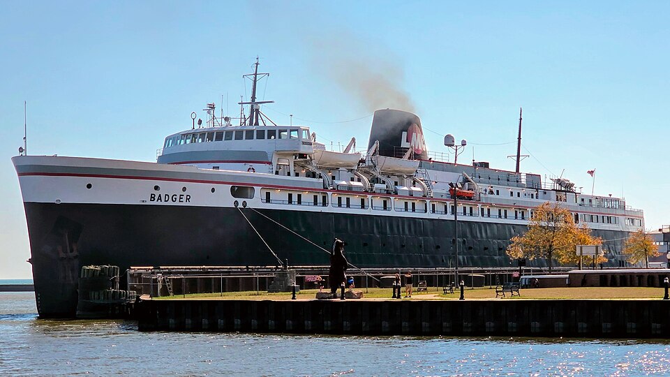 Photograph of SS Badger