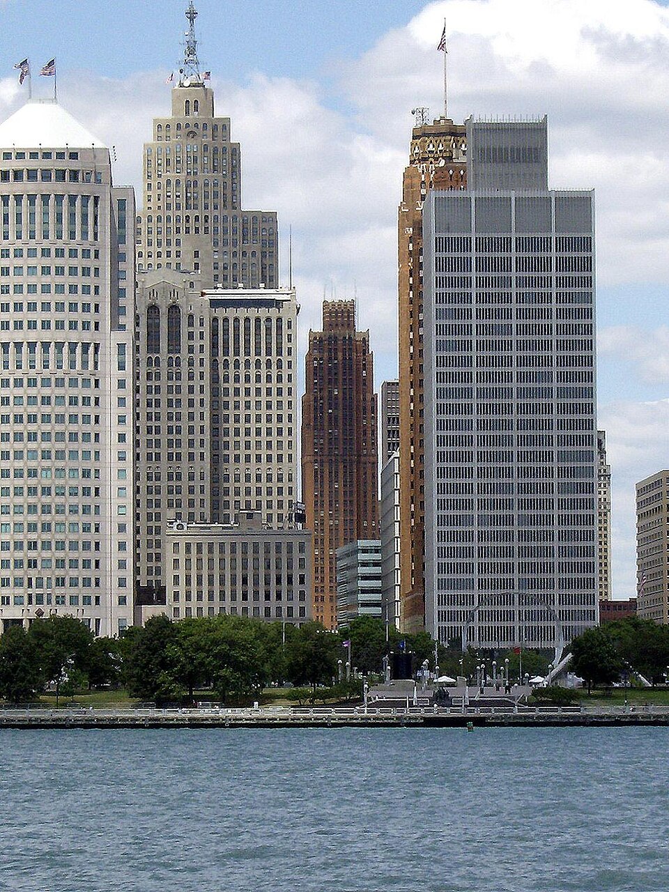 Photograph of Detroit Financial District